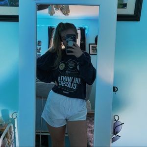 nhl penguins vs caps winter classic crop top